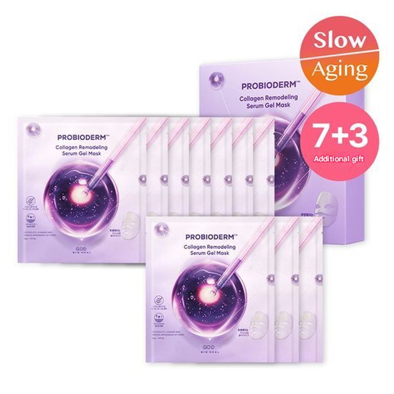 BIOHEAL BOH Probioderm Collagen Remodeling Serum Gel Mask 7+3 Special Gift Set
