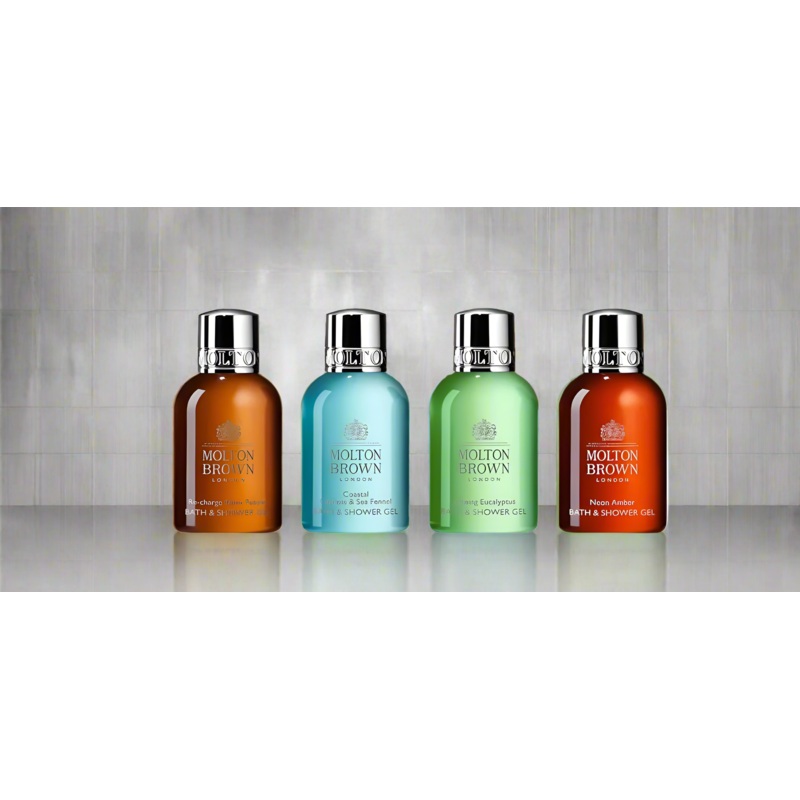 Molton Brown 4pc Gold Cracker – Woody and Aromatic Aromas