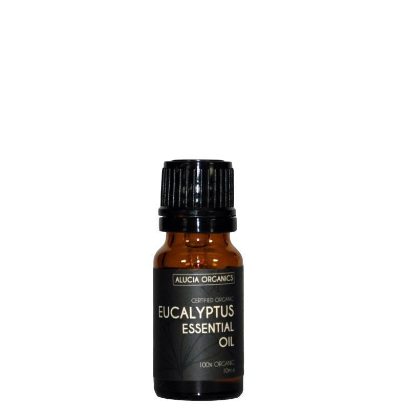 Alucia Organics Certified Organic Eucalyptus Essential Oil 10ml
