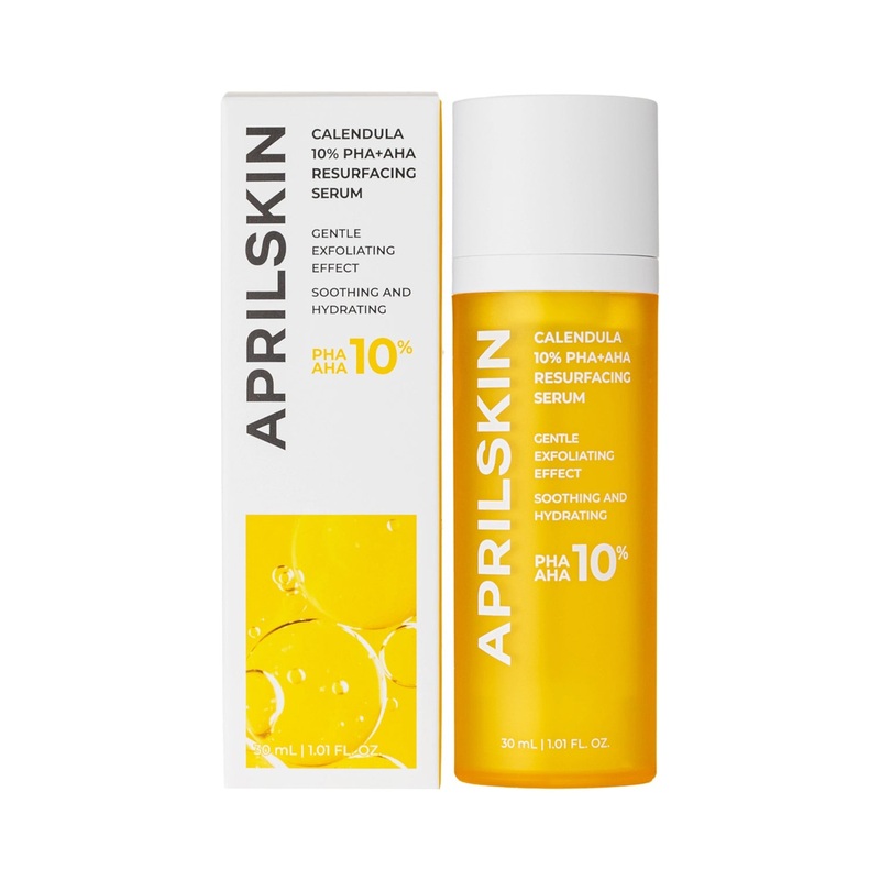 APRILSKIN Calendula 10% PHA + AHA Resurfacing Serum 30ml