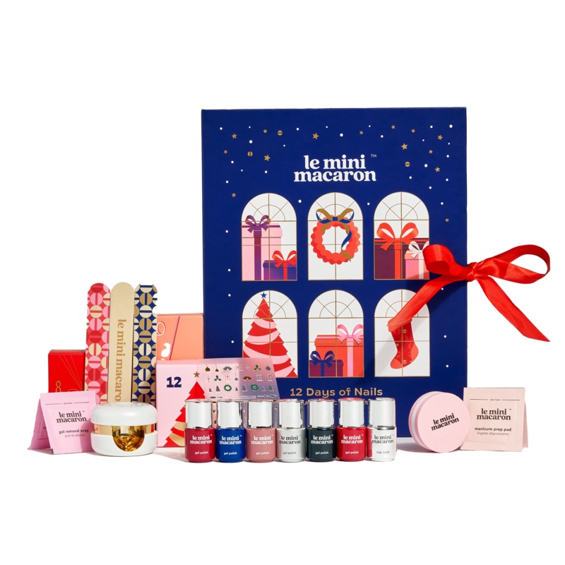 Le Mini Macaron Gel Manicure Kit: 12 days of nails Advent Calendar