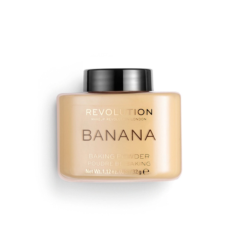 Revolution Makeup Loose Baking Powder – Banana