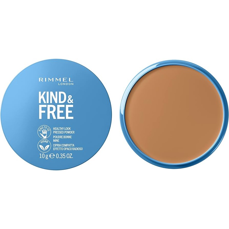 Rimmel London Kind & Free Natural Finish Pressed Powder 040 Tan