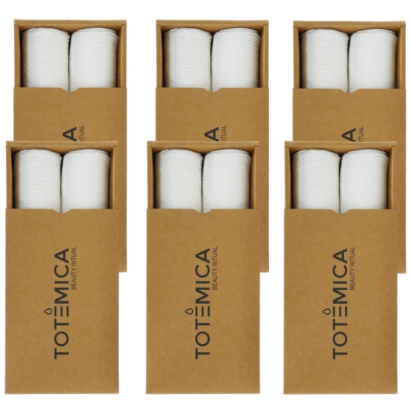 Totemica 200Pcs Disposable Makeup Cotton Pads – Wholesale 6 Box (CPPOX)