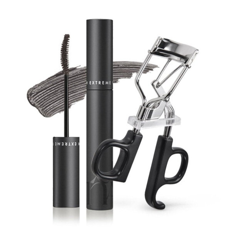 LUNA Lash Extreme Fixing Cara 7.5g (Free Gift: Eyelash Curler) #Black