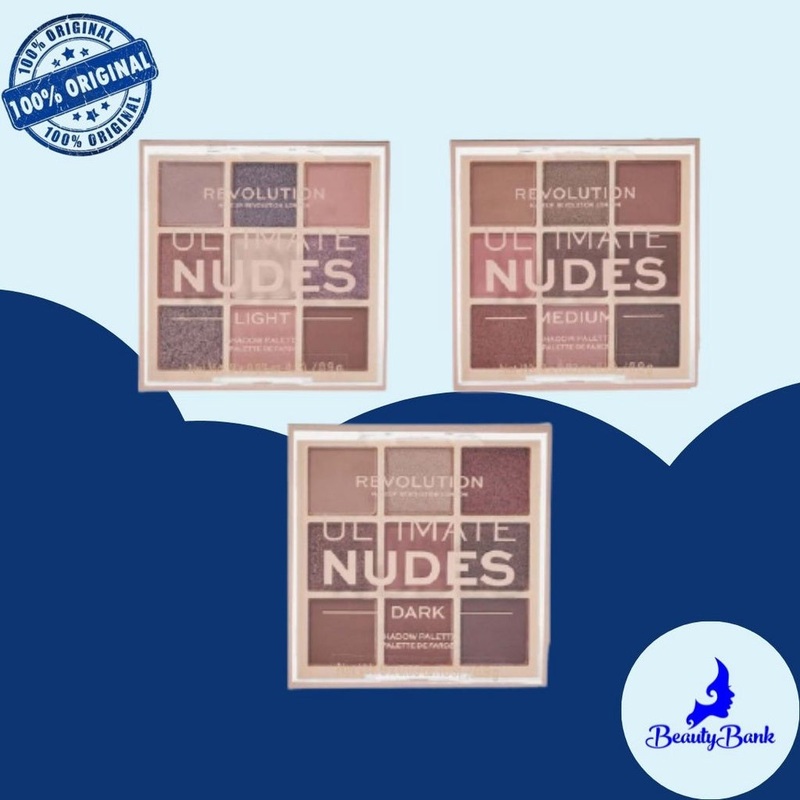 Makeup Revolution Ultimate Nudes Eyeshadow Palette Light