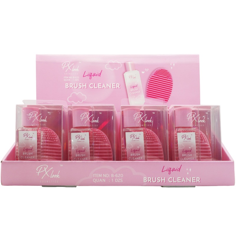Px Look Liquid Brush Cleaner – Wholesale Display 12 Units (B-620)