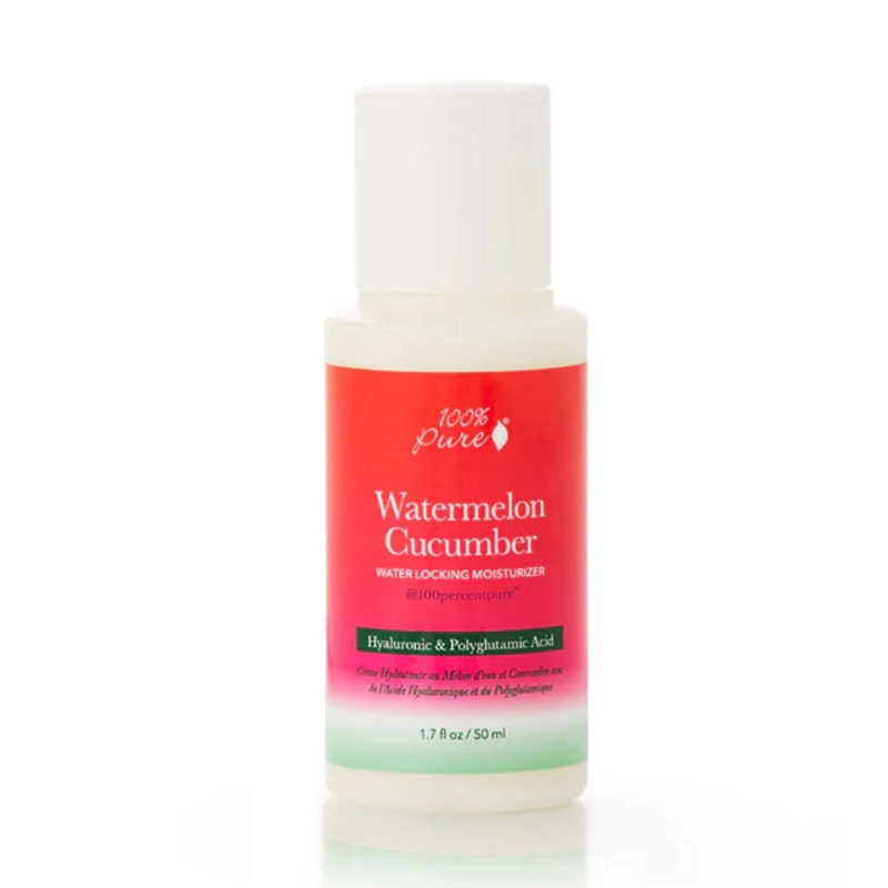 Watermelon + Cucumber Water Locking Moisturiser – 100% Pure