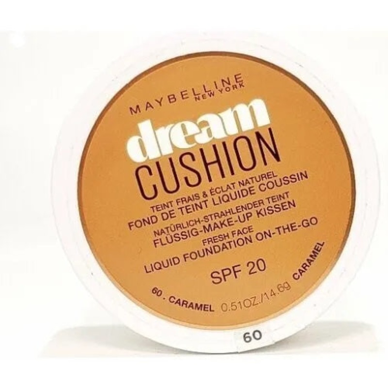 Maybelline Dream Cushion Liquid Foundation 60 Caramel