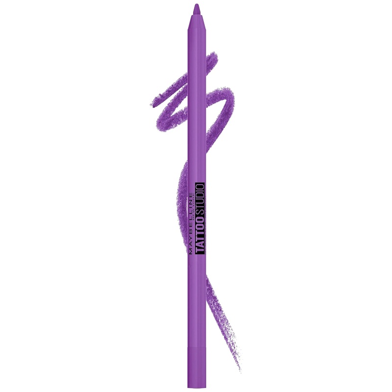 Maybelline Tattoo Studio Gel Pencil Waterproof Eyeliner Purple Pop – Wholesale 12 Units (K53901)