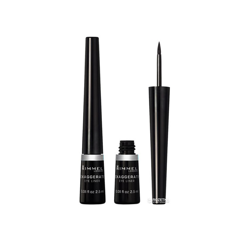 Rimmel Exaggerate Liquid Eyeliner Black