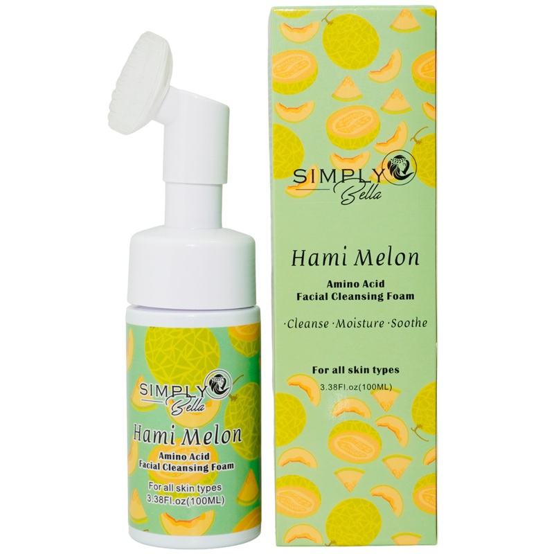 Simply Bella Hami Melon – Amino Acid Facial Cleansing Foam – Wholesale 6 Units (FC-1018)