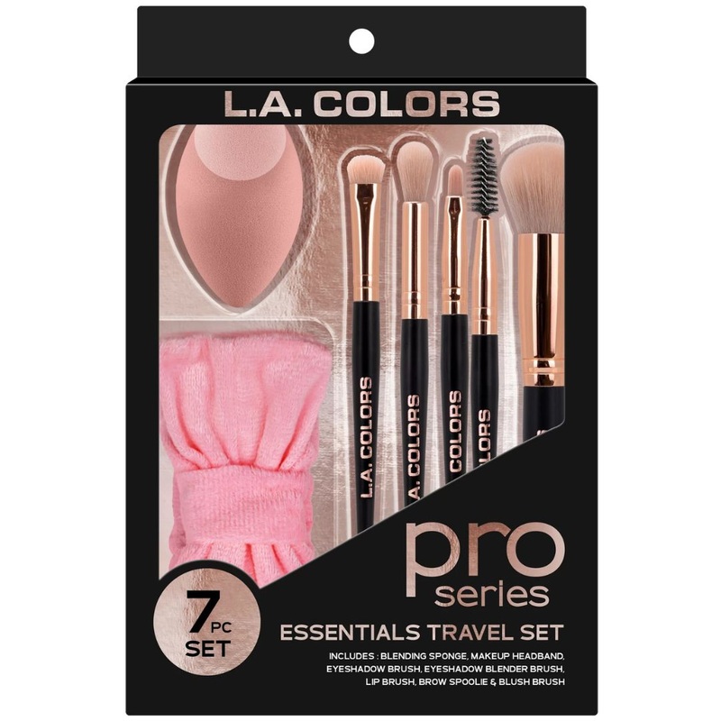 L.A. Colors Essential Travel Brush – Wholesale 4 Sets (CBR430)