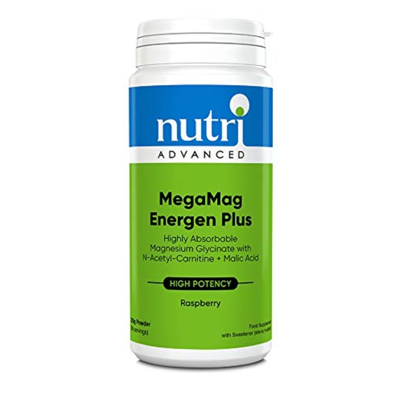 MegaMag Energen Plus (Raspberry) Magnesium Powder 225g