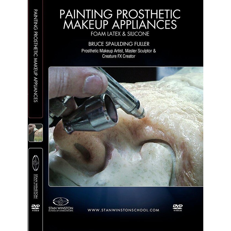 Stan Winston Studio Painting Prosthetic Makeup Appliances – Foam, Latex, Silicone (DVD)