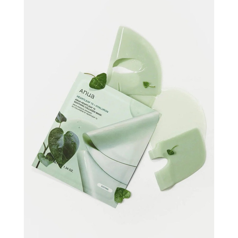 Anua Heartleaf 70+ Hyaluron Soothing Collagen Mask