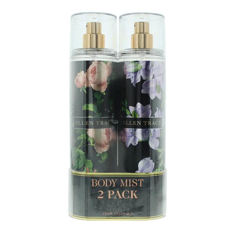 Ellen Tracy Floral 2 Piece Gift Set: Courageous Body Mist 236ml – Radiant Body Mist 236ml