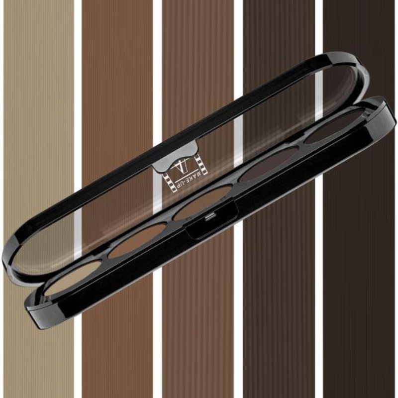 Make-Up Atelier 5 Color Eyeshadow Palettes T02 Burnt Umber