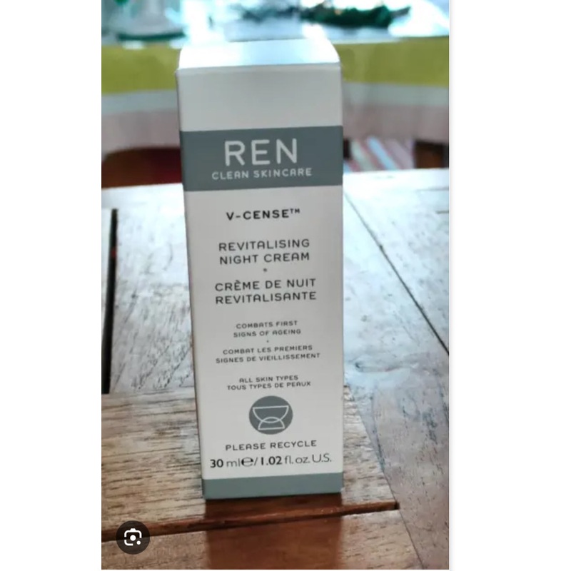 REN Clean Skincare V-Cense Revitalising Night Cream 30ml