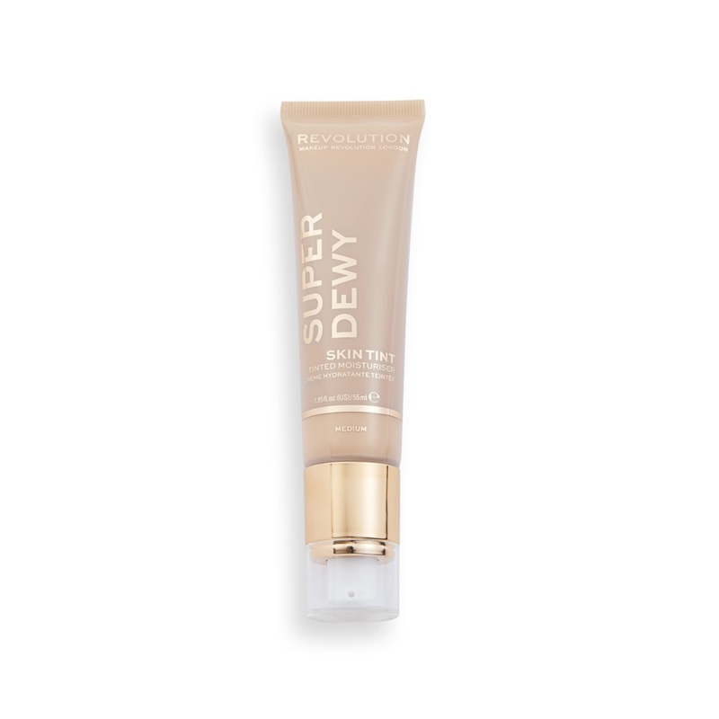 Revolution Super Dewy Skin Tint Tinted Moisturiser Medium