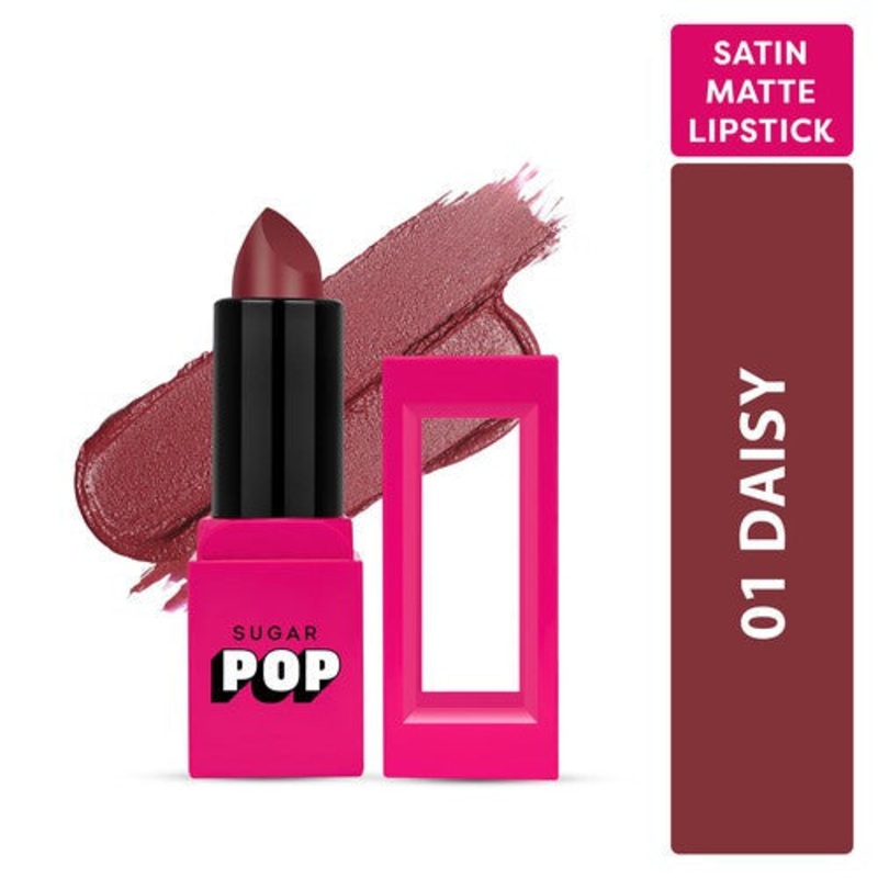 SUGAR POP Satin Matte Lipstick – 01 Daisy