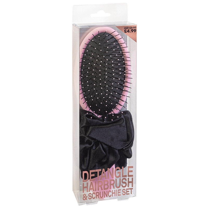 Beauty Outlet Detangle Brush & Scrunchie BEAU232