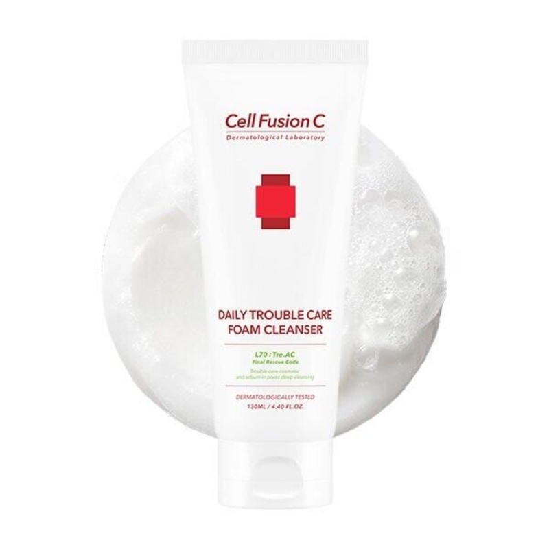 Cell Fusion C TRE.AC Daily Trouble Care Foam Cleanser 130ml