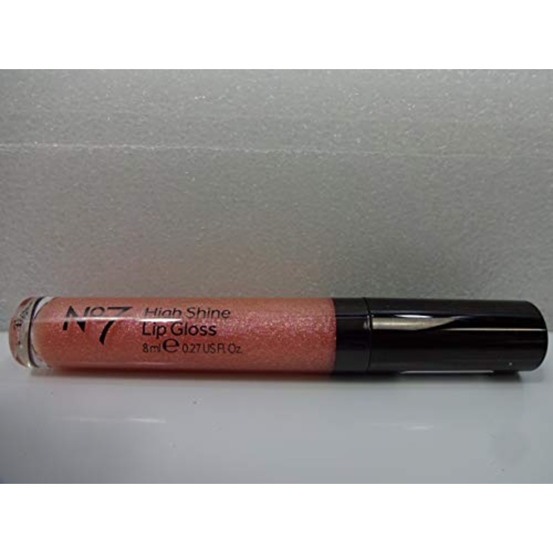 No7 High Shine Lip Gloss Sparkling Rose 8ml