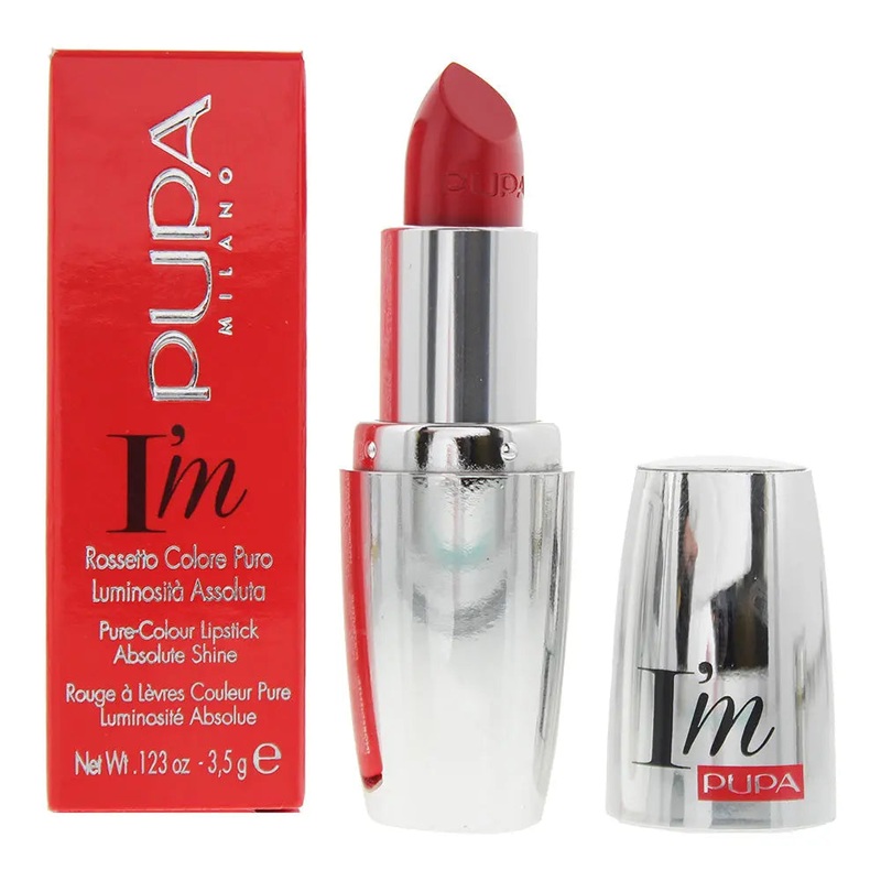 Pupa I’m Pure-Colour 303 Flamboyant Orange Lipstick 3.5g