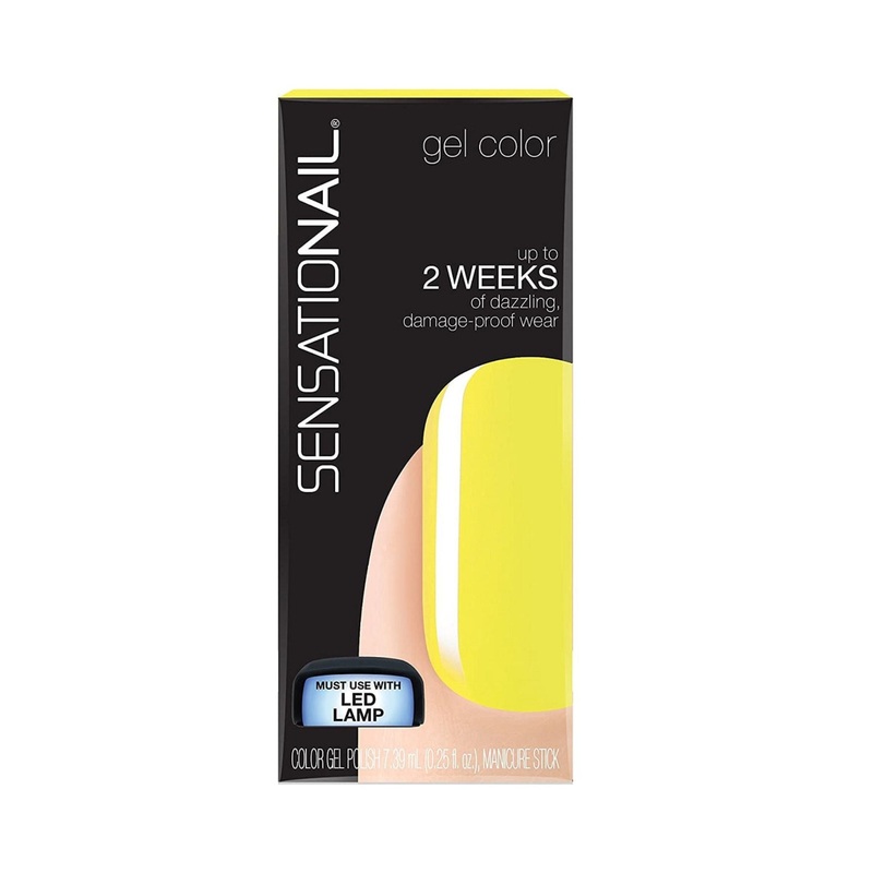 Sensationail Color Gel Polish Luscious Lemon