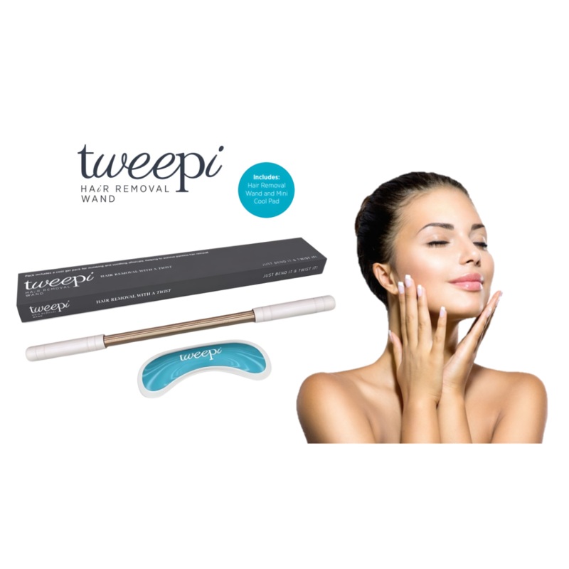 Tweepi Hair Removal Wand  Easy, Painless Facial Hair Removal  No Batteries Needed  Free UK Delivery x1