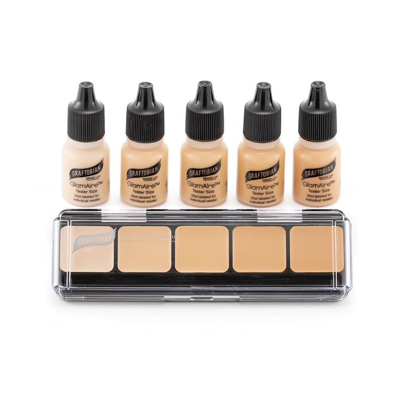 Graftobian HD Airbrush SAMPLE Packs Cool#1 Sampler Pack (30912)