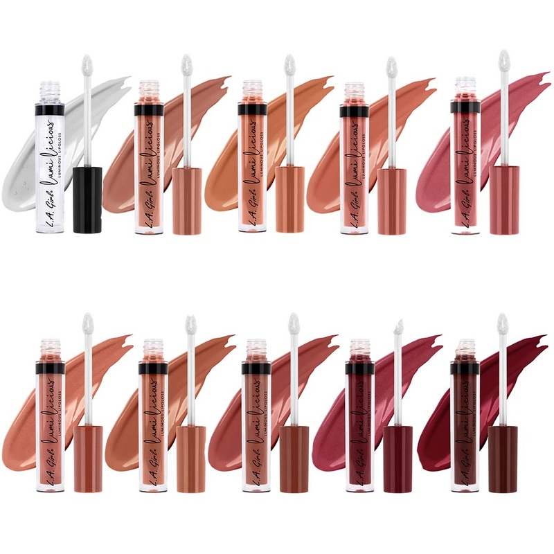 L.A. Girl Lumilicious Lip Gloss Assorted – Wholesale 10 Units (GLG940-949)