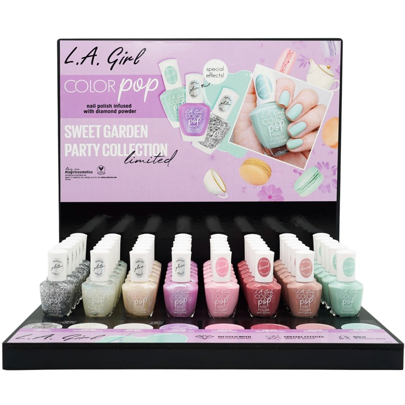 L.A. Girl Sweet Garden Party Collection Color Pop – Wholesale Display 48 Units (GPD539)