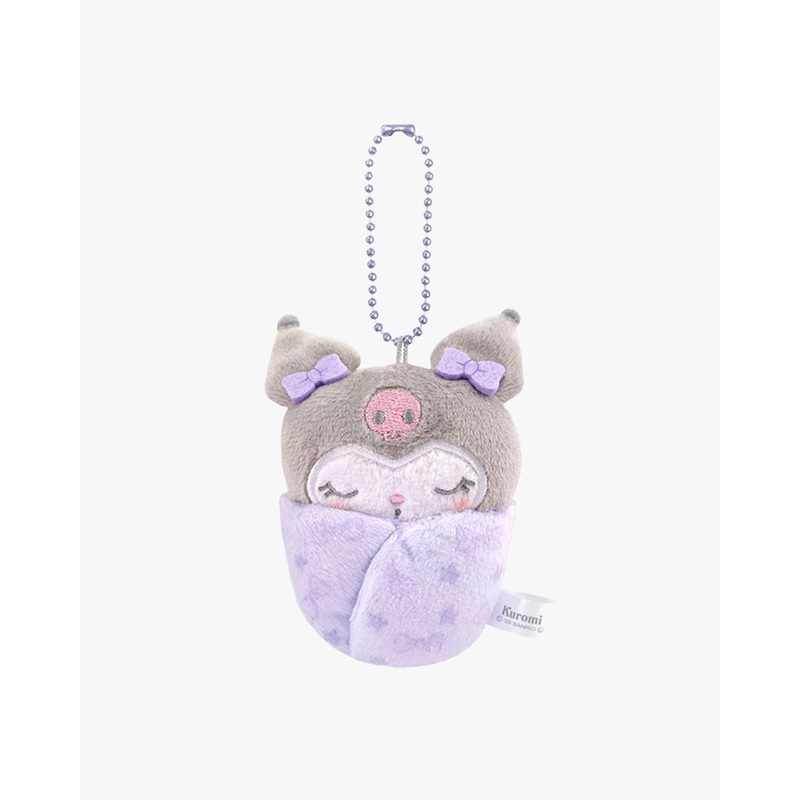 Sanrio Kuromi Swaddling Mascot Keychain