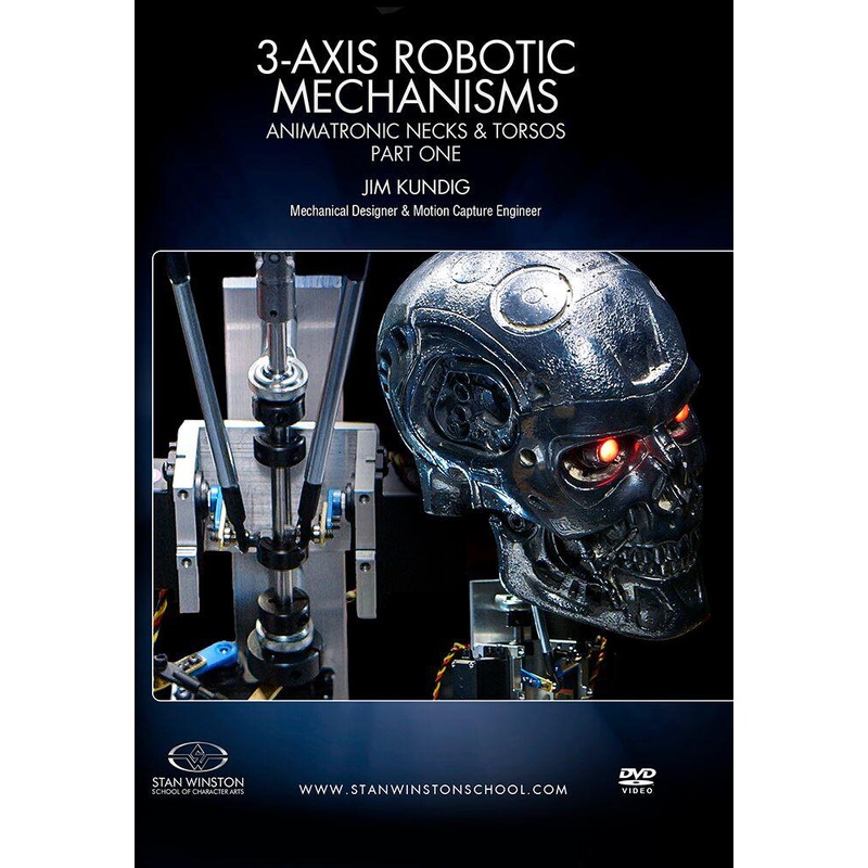 Stan Winston Studio 3-Axis Robotic Mechanisms Animatronic Necks & Torsos (DVD) Part 1