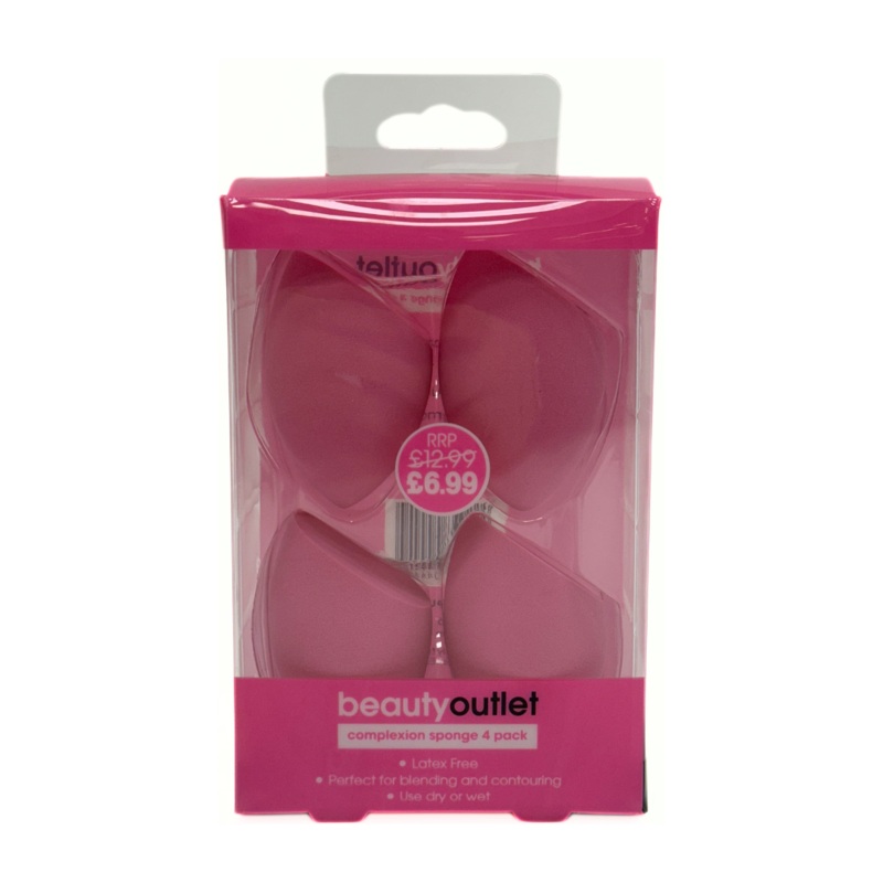 Beauty Outlet Complexion Sponge 4 Pack BEAU056
