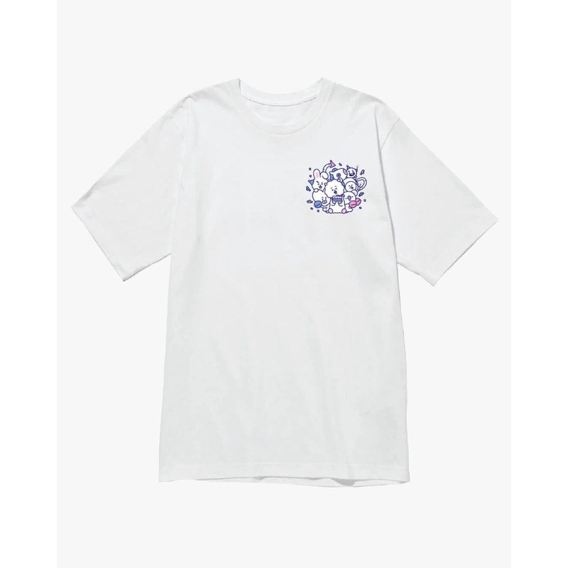 BT21 5th Anniversary T-shirt – White Small