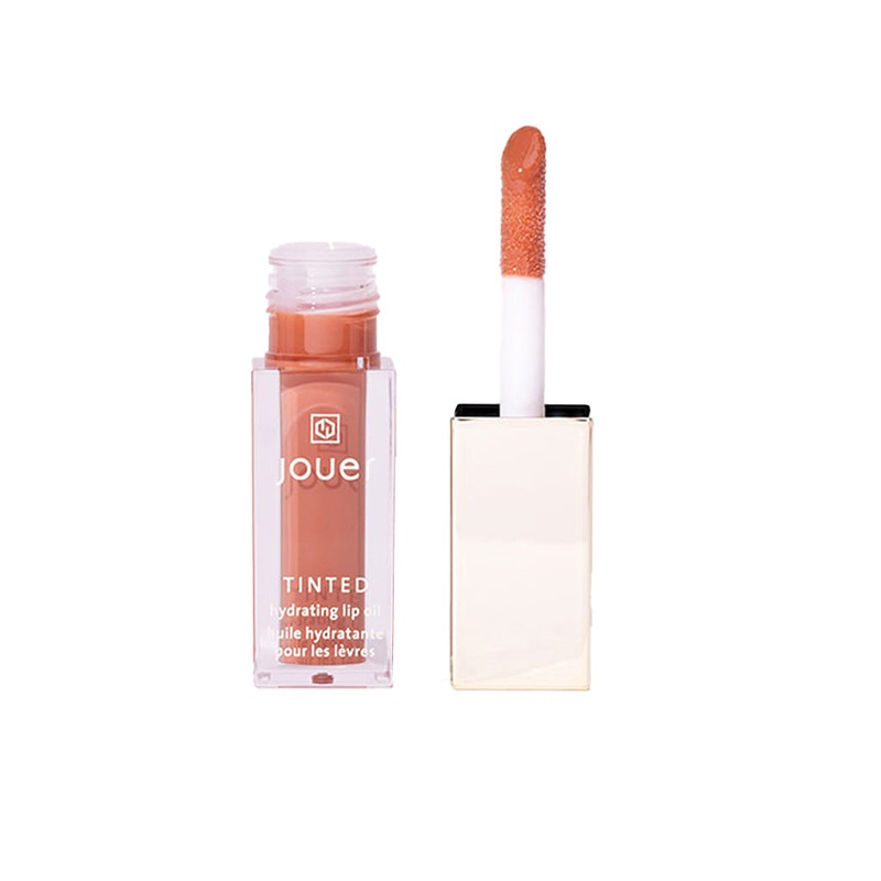 Jouer Tinted Hydrating Lip Oil Belle – Sheer Barbie Pink