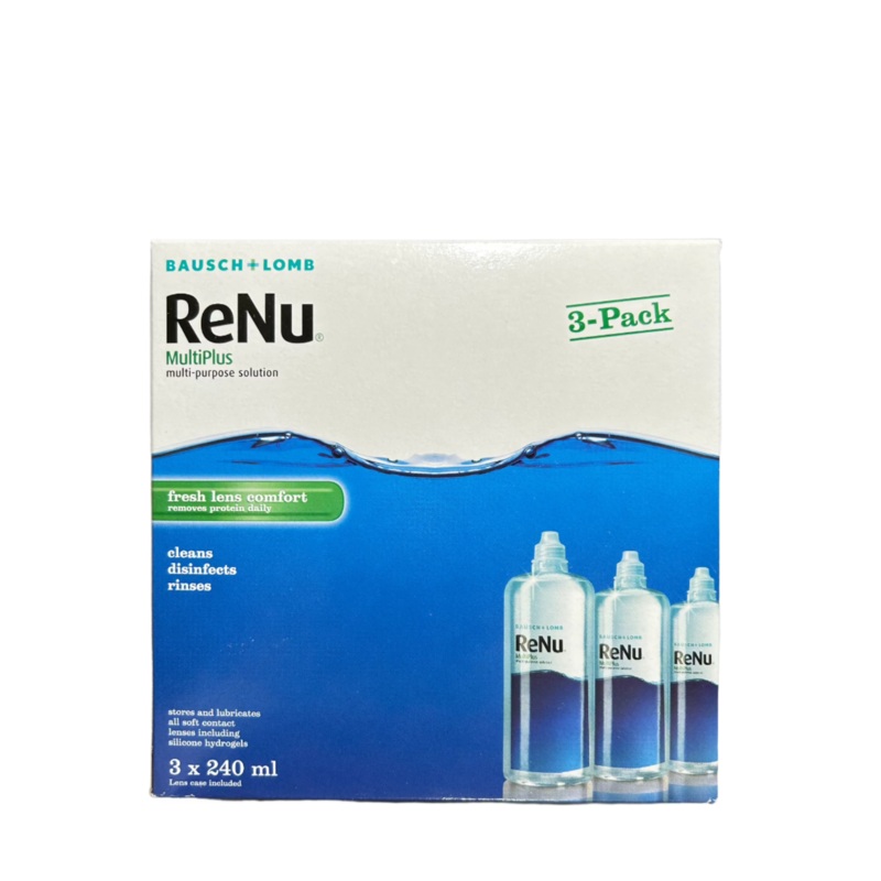 ReNu MultiPlus Multi-Purpose Solution 3x240ml