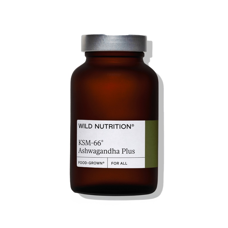 Wild Nutrition Food-Grown KSM-66 Ashwagandha Plus 60 capsules