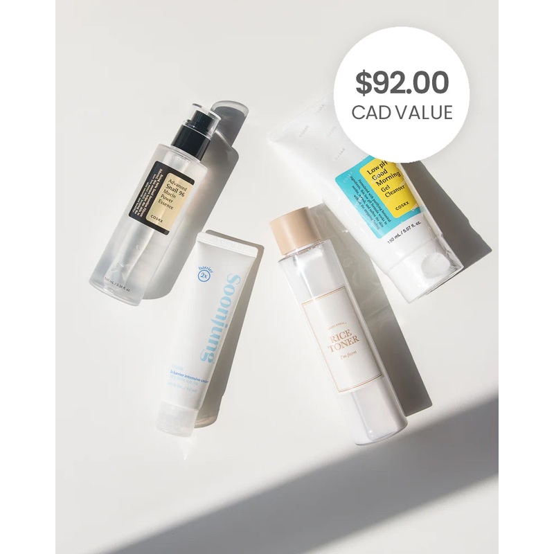 Korean Skincare Starter Kit