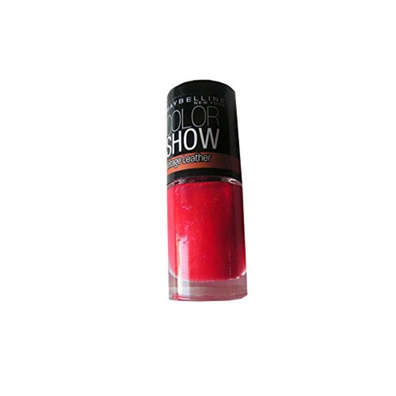 Maybelline Colour Show Vintage Leather Nail PolishRed Grained 210