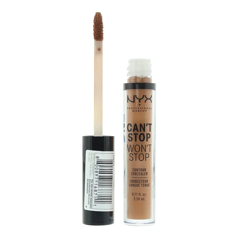 NYX Can’t Stop Won’t Stop 24H Mahogany Concealer 3.5ml