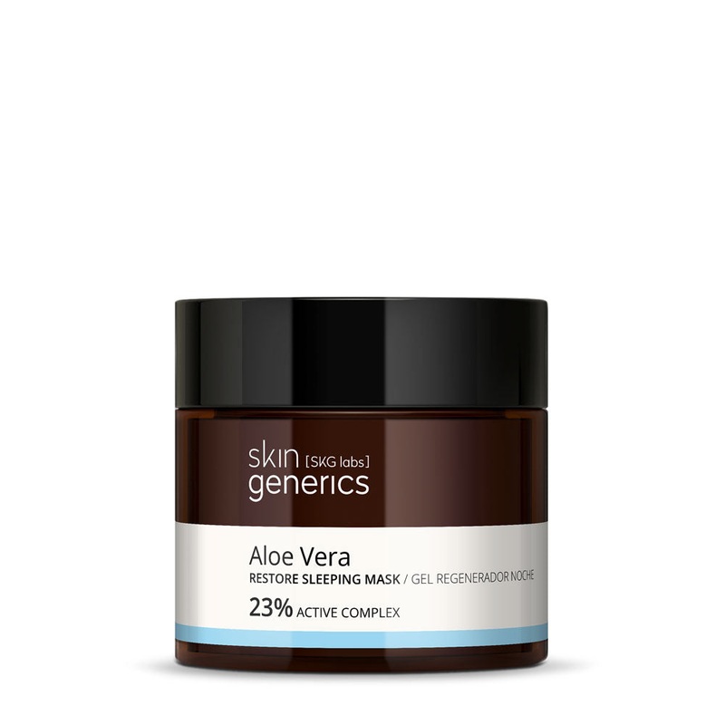 Skin Generics Restoring Night Gel 23% – Aloe Vera