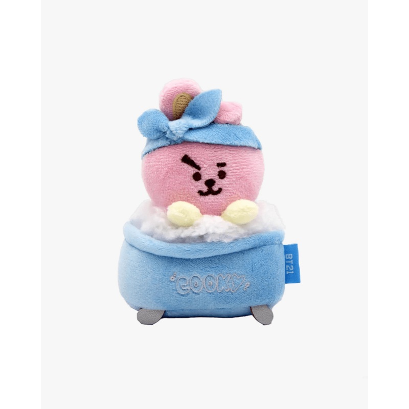 BT21 COOKY Bath Mascot Plush Bag Charm