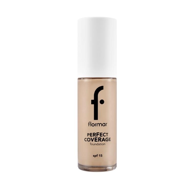 Flormar Perfect Coverage Foundation 100 Light Ivory