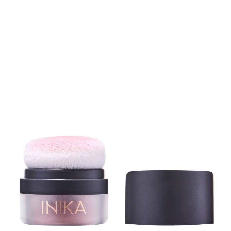 Inika Organic Mineral Blush Puff Pot Rosy Glow 3g