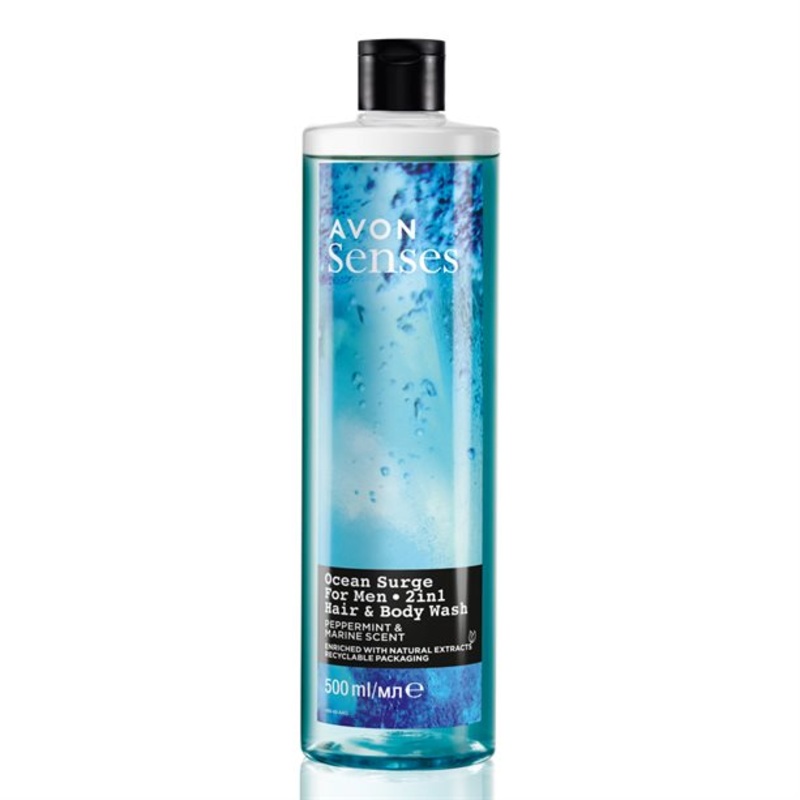 Ocean Surge Hair & Body Wash – 500ml