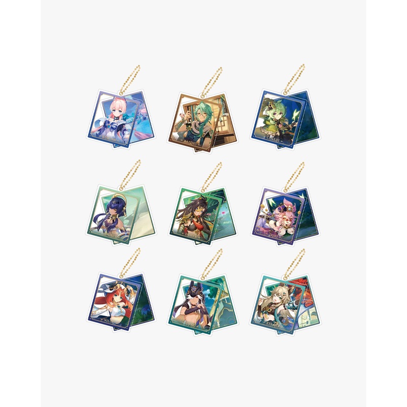 Genshin Impact Theme Character 2-Layer Acrylic Keychain Vol. 3 Baizhu